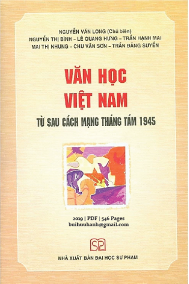 Văn Học Việt Nam Từ Sau Cách Mạng Tháng Tám 1945 (NXB Đại Học Sư Phạm 2019) - Nguyễn Văn Long