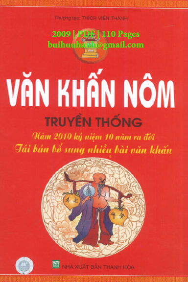 Văn Khấn Nôm Truyền Thống (NXB Thanh Hóa 2009) - Thích Viên Thành, 110 Trang