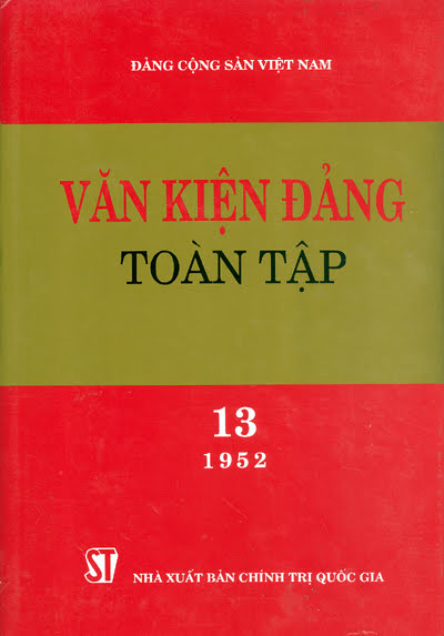 Văn Kiện Đảng Toàn Tập 13 (NXB Chính Trị 2001) - Nguyễn Quý, 582 Trang