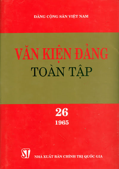 Văn Kiện Đảng Toàn Tập 26 (NXB Chính Trị 2003) - Phạm Thị Vịnh, 716 Trang