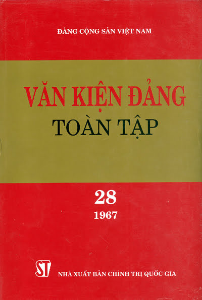 Văn Kiện Đảng Toàn Tập 28 (NXB Chính Trị 2003) - Trần Tình, 610 Trang