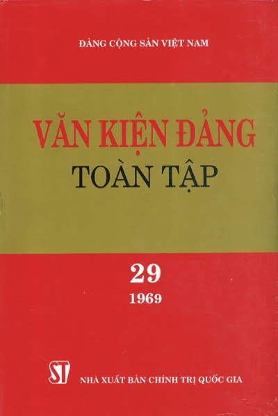 Văn Kiện Đảng Toàn Tập 29 (NXB Chính Trị 2004) - Đào Trọng Cảng, 774 Trang