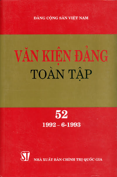 Văn Kiện Đảng Toàn Tập 52 (NXB Chính Trị 2007) - Đào Trọng Cảng, 738 Trang
