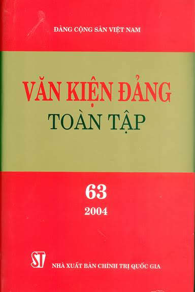 Văn Kiện Đảng Toàn Tập 63 (NXB Chính Trị 2016) - Nguyễn Danh Tiên, 852 Trang