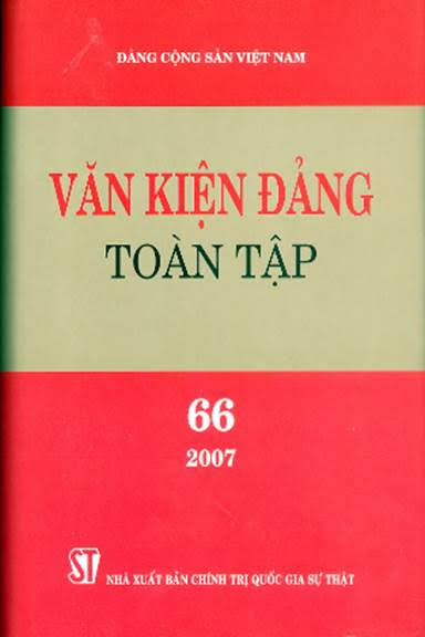 Văn Kiện Đảng Toàn Tập 66 (NXB Chính Trị 2017) - Vũ Trọng Lâm, 1110 Trang