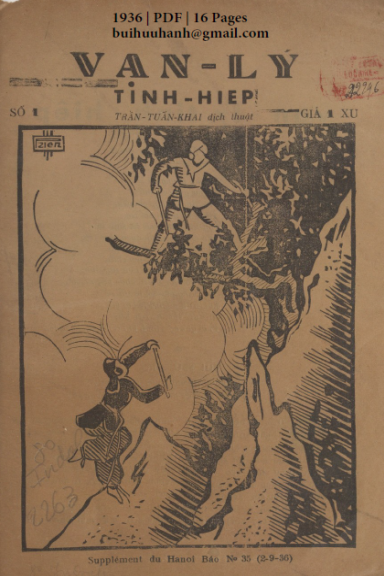 Vạn Lý Tình Hiệp Số 1-28 (NXB Lê Cường 1936) - Trần Tuấn Khải, 448 Trang