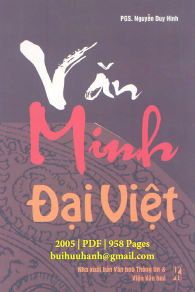 Văn Minh Đại Việt (NXB Văn Hóa Thông Tin 2005) - Nguyễn Duy Hinh, 958 Trang