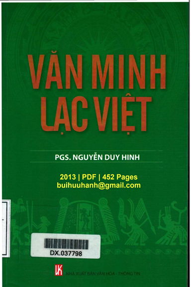 Văn Minh Lạc Việt (NXB Văn Hóa Thông Tin 2013) - Nguyễn Duy Hinh, 452 Trang