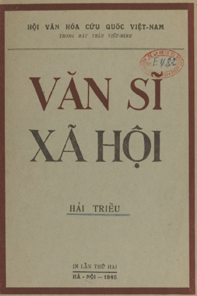 Văn Sĩ Xã Hội (NXB Hà Nội 1945) - Hải Triểu, 48 Trang