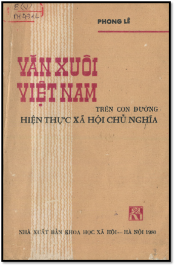 Văn Xuôi Việt Nam (NXB Khoa Học Xã Hội 1980) - Phong Lê, 291 Trang