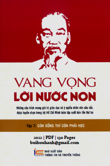 Vang Vọng Lời Nước Non Tập 7 (NXB Thông Tin Truyền Thông 2022) - Lê Hải Bình, 130 Trang