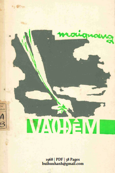 Vào Đêm (NXB Mưa Đêm 1968) - Mai Quang, 38 Trang