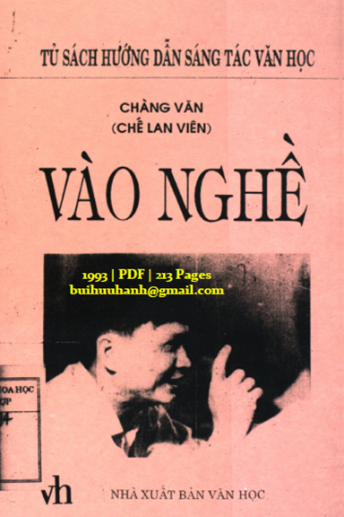 Vào Nghề (NXB Văn Học 1993) - Chế Lan Viên, 213 Trang