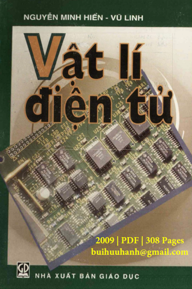 Vật Lí Điện Tử (NXB Giáo Dục 2009) - Nguyễn Minh Hiển, 308 Trang