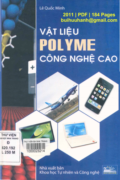 Vật Liệu Polyme Công Nghệ Cao (NXB Khoa Học Tự Nhiên 2011) - Lê Quốc Minh, 184 Trang
