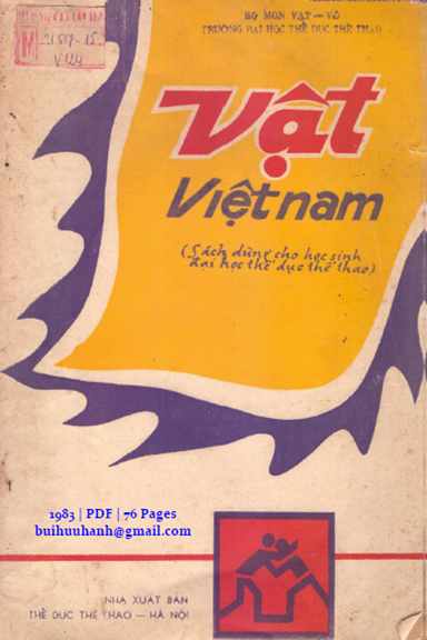 Vật Việt Nam (NXB Thể Dục Thể Thao 1983) - Đoàn Ngọc Thi, 76 Trang