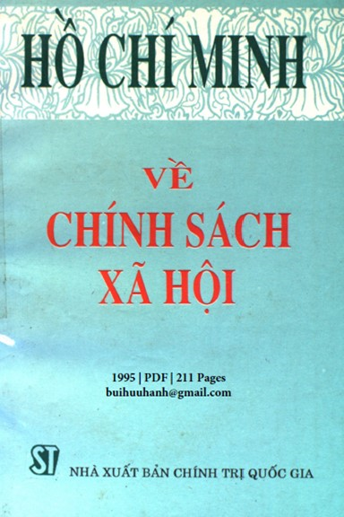 Về Chính Sách Xã Hội (NXB Chính Trị 1995) - Hồ Chí Minh, 211 Trang