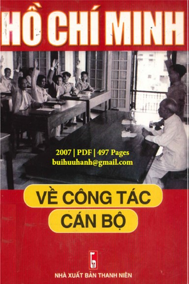 Về Công Tác Cán Bộ (NXB Thanh Niên 2007) - Hồ Chí Minh, 497 Trang