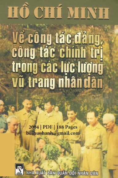 Về Công Tác Đảng, Công Tác Chính Trị Trong Các Lực Lượng Vũ Trang Nhân Dân - Hồ Chí Minh, 188 Trang