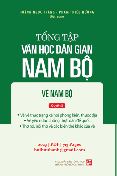 Vè Nam Bộ Quyển 3 (NXB Tổng Hợp 2023) - Huỳnh Ngọc Trảng, 715 Trang
