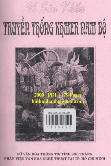 Về Sân Khấu Truyền Thống Khmer Nam Bộ (NXB Sóc Trăng 2000) - Nhiều Tác Giả, 179 Trang