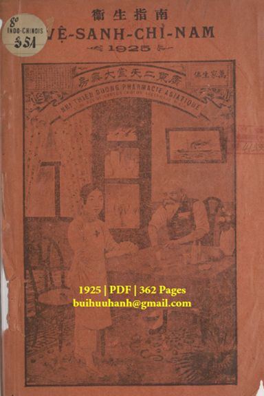 Vệ Sanh Chỉ Nam (NXB Sài Gòn 1925) - Nhị Thiên Đường, 362 Trang