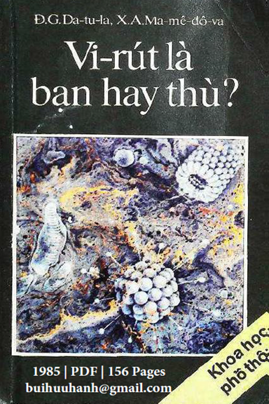 Vi-Rút Là Bạn Hay Thù (NXB Kim Đồng 1985) - Vũ Kim Dũng, 156 Trang