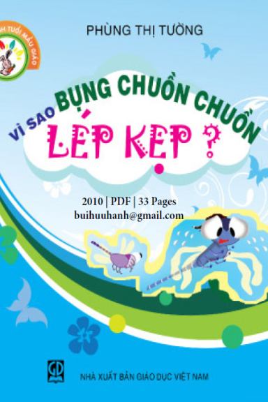 Vì Sao Bụng Chuồn Chuồn Lép Kẹp (NXB Giáo Dục 2010) - Phùng Thị Tường, 33 Trang