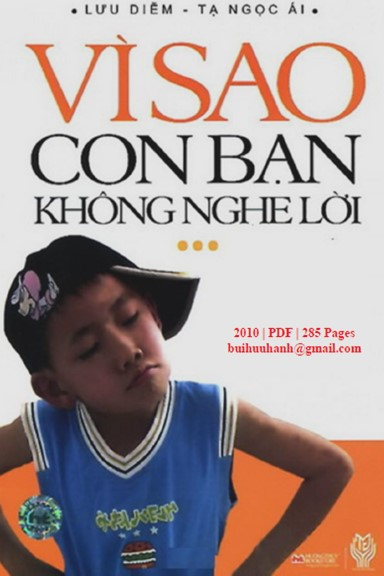 Vì Sao Con Bạn Không Nghe Lời (NXB Thời Đại 2010) - Lưu Điễm, 284 Trang