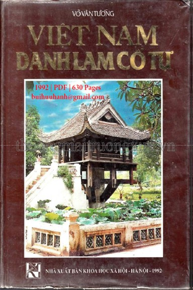 Việt Nam Danh Lam Cổ Tự (NXB Khoa Học Xã Hội 1992) - Võ Văn Tường, 630 Trang