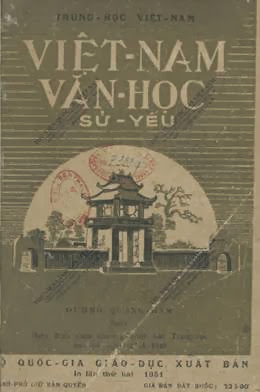 Việt Nam Văn Học Sử Yếu (NXB Giáo Dục 1951) - Dương Quảng Hàm, 463 Trang