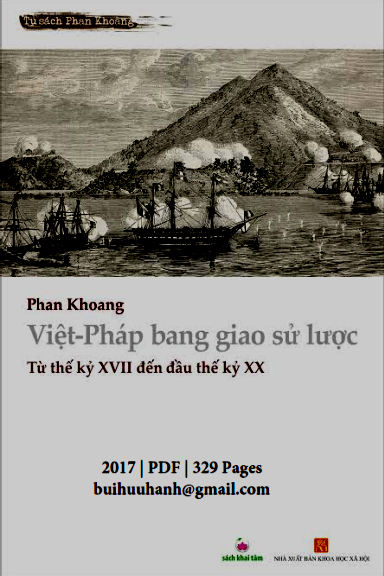 Việt-Pháp Bang Giao Sử Lược (NXB Khoa Học Xã Hội 2017) - Phan Khoang, 329 Trang