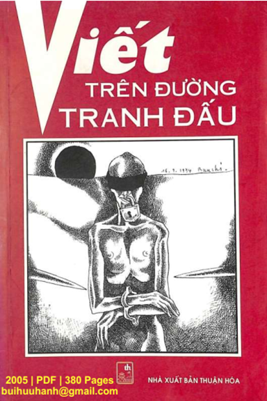 Viết Trên Đường Tranh Đấu 1954-1975 (NXB Thuận Hóa 2005) - Trần Thức, 380 Trang