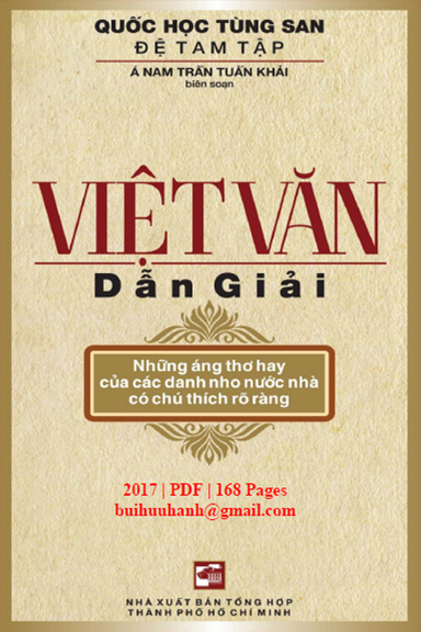 Việt Văn Dẫn Giải (NXB Tổng Hợp 2017) - Trần Tuấn Khải, 168 Trang