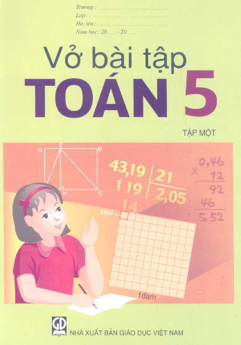 Vở Bài Tập Toán Lớp 5 Tập 1 (NXB Giáo Dục 2011) - Đỗ Đình Hoan, 114 Trang