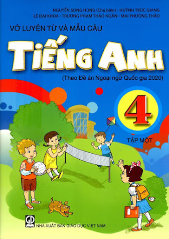 Vở Luyện Từ Và Mẫu Câu Tiếng Anh 4 Tập 1 (NXB Giáo Dục 2016) - Nguyễn Song Hùng, 64 Trang