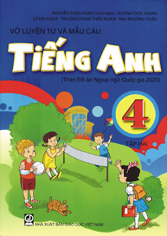 Vở Luyện Từ Và Mẫu Câu Tiếng Anh 4 Tập 2 (NXB Giáo Dục 2016) - Nguyễn Song Hùng, 64 Trang