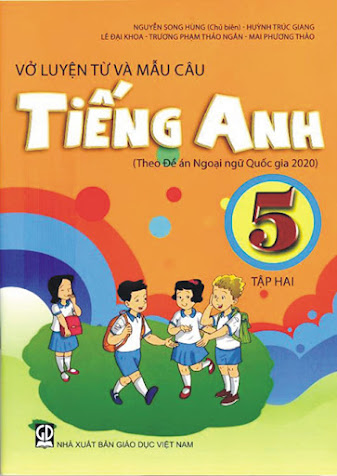 Vở Luyện Từ Và Mẫu Câu Tiếng Anh 5 Tập 2 (NXB Giáo Dục 2016) - Nguyễn Song Hùng, 67 Trang