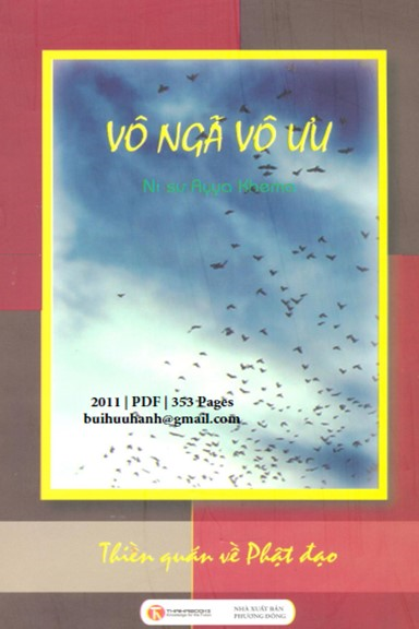 Vô Ngã Vô Ưu (NXB Phương Đông 2011) - Ayya Khema, 353 Trang