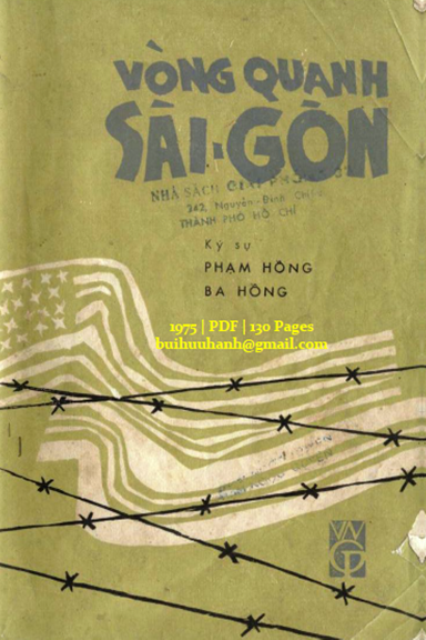 Vòng Quanh Sài Gòn (NXB Văn Nghệ 1975) - Ba Hồng, 130 Trang