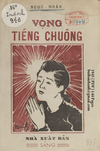 Vọng Tiếng Chuông (NXB Sáng 1943) - Ngọc Hoàn, 144 Trang