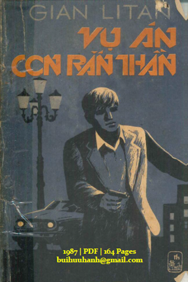 Vụ Án Con Rắn Thần (NXB Thuận Hóa 1987) - Gian Litan, 164 Trang