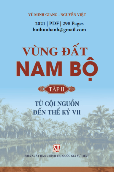 Vùng Đất Nam Bộ Tập 2 (NXB Chính Trị 2021) - Vũ Minh Giang, 298 Trang