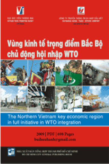 Vùng Kinh Tế Trọng Điểm Bắc Bộ Chủ Động Hội Nhập WTO (NXB Tổng Hợp 2009) - Vĩnh Anh, 697 Trang