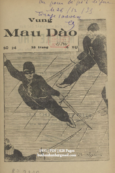 Vũng Máu Đào Số 1-40 (NXB Bình Sơn Thư Xã 1935) - Lê Hùng Vân, 1028 Trang