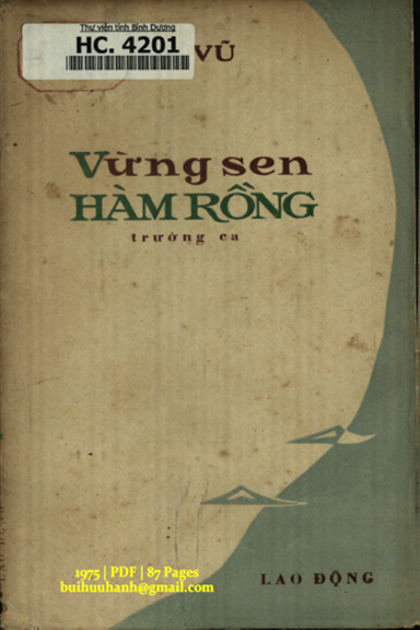 Vừng Sen Hàm Rồng (NXB Lao Động 1975) - Tạ Vũ, 87 Trang