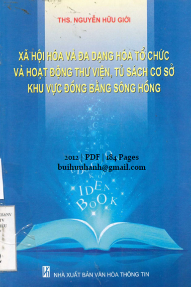 Xã Hội Hóa Và Đa Dạng Hóa Tổ Chức Và Hoạt Động Thư Viện, Tủ Sách Cơ Sở Khu Vực Đồng Bằng Sông Hồng