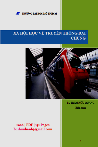 Xã Hội Học Về Truyền Thông Đại Chúng (NXB Đại Học Mở 2006) - Trần Hữu Quang, 132 Trang