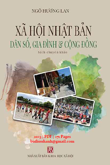 Xã Hội Nhật Bản Dân Số, Gia Đình Và Cộng Đồng (NXB Khoa Học Xã Hội 2023) - Ngô Hương Lan, 271 Trang
