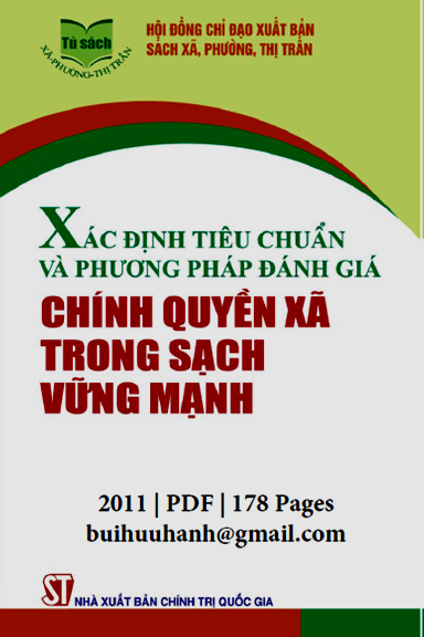 Xác Định Tiêu Chuẩn Và Phương Pháp Đánh Giá Chính Quyền Xã Trong Sạch, Vững Mạnh